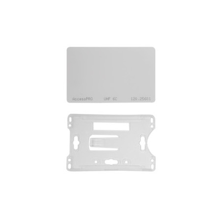 Tag UHF tipo Tarjeta con portatarjeta para lectoras de largo alcance 900 MHZ / EPC GEN 2