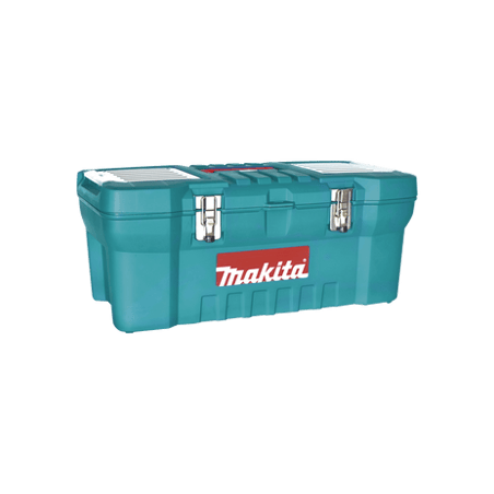 7685 Caja de herramientas de 24" con doble cerradura de metal (60 x 25 x 30 cm)