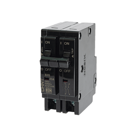 B2QP240E Interruptor Termomagnético Enchufable, Serie: B2Q, 2P, 40A, 240V