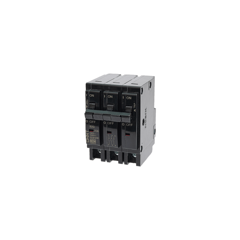 B2QP320E Interruptor Termomagnético Enchufable, Serie: B2Q, 3P, 20A, 240V