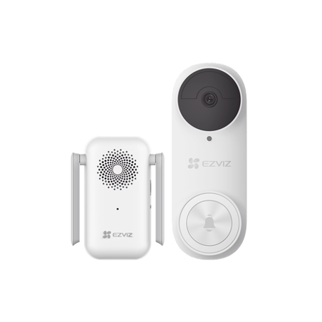 CS-DB2KIT Timbre con Cámara Wi-Fi (Doorbell) de Batería Recargable