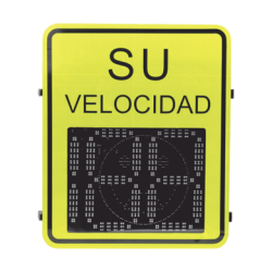 Radar Medidor de Velocidad de 3 Dígitos / Doble salida de Relevador