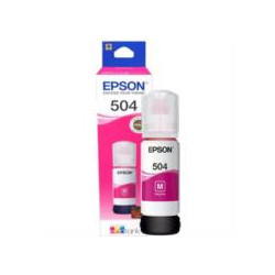 Tinta Epson Original T504 70ml EcoTank L4150/L4160 Color Magenta