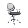 NE-650S Silla Secretarial Nextep de Altura Ajustable Tela Negra Base Giratoria