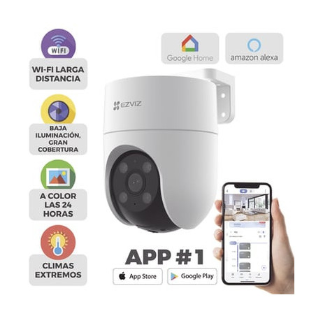 CS-H8C Camara PT WiFi / 2 Megapixel / Cobertura 360°