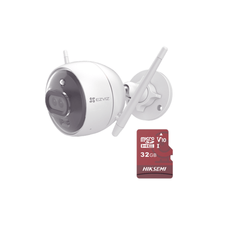 C3X/KM Kit de Camara WiFi y Memoria Micro SD / Incluye 1 Pieza C3X y 1 Memoria MicroSD 32GB