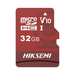 HS-TF-E1/32G Memoria microSD / Clase 10 de 32 GB / Especializada Para Videovigilancia (Uso 24/7)