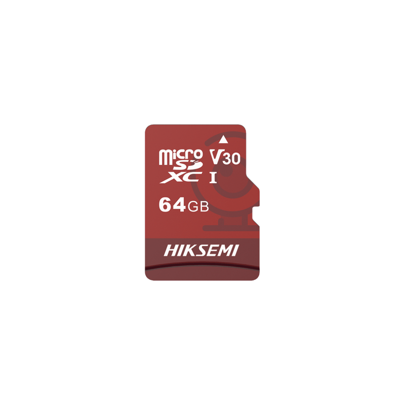 HS-TF-E1/64G Memoria microSD / Clase 10 de 64GB / Especializada Para Videovigilancia (Uso 24/7)