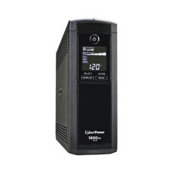 CP1500AVRLCD UPS de 1500 VA/900 W, Entrada 120 Vca NEMA 5-15P, Tipo Mini Torre, Con 12 Tomas NEMA 5-15R