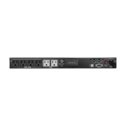 OR1000LCDRM1U  UPS de 1000 VA/600 W, Entrada 120 Vca NEMA 5-15P, Tipo Rack 1 UR, Con 6 Tomas