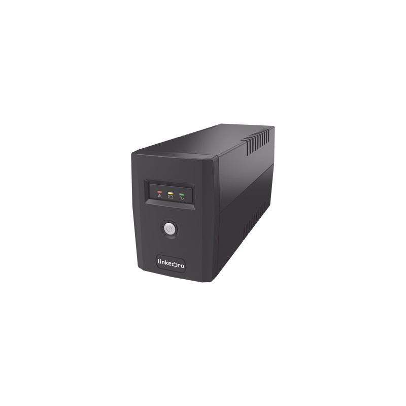 LP600L UPS 600VA/360 W Línea Interactiva / 6 Contactos 5-15R (4 Respaldadas) / Regulación de Voltaje / Protección RJ45