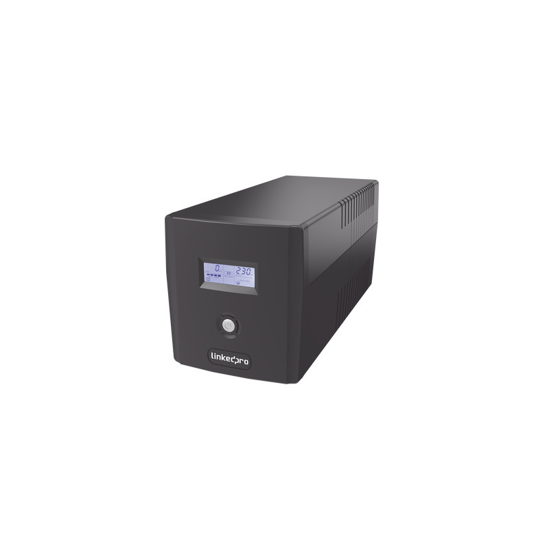 LP600LCD UPS 600VA/360 W Pantalla LCD / 120Vca / 6 tomas 5-15R (4 Respaldadas) / Regulación de Voltaje / Protección RJ45