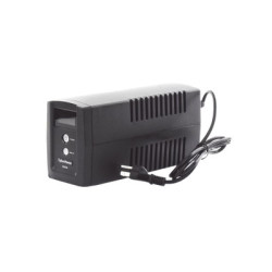 OM900ATLCD UPS de 900 VA/420 W, Entrada 120 Vca NEMA 5-15P, y 6 Salidas NEMA 5-15R, Con Regulador de Voltaje (AVR)