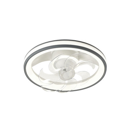 JLV-013 Ventilador de Techo con Luminario LED de 110 / 88 W /4500 Lm /3 Tonos de Luz / 500 mm / 6 Velocidades / Dimeable.