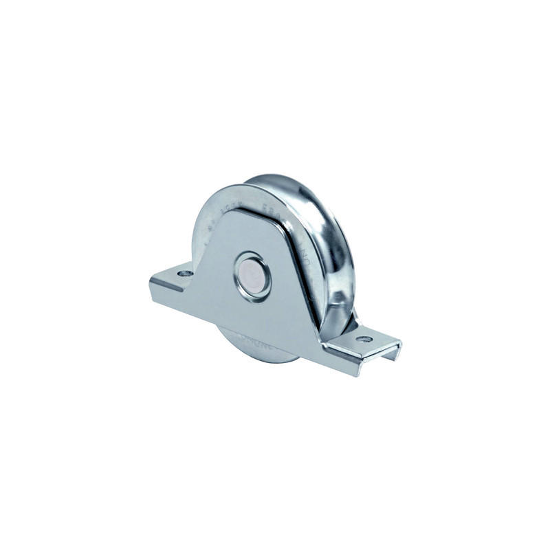 1151-5540-001 338 - Rueda de 10 cm / Capacidad Para Puertas de Hasta 380 kg / Canal Tipo "U"