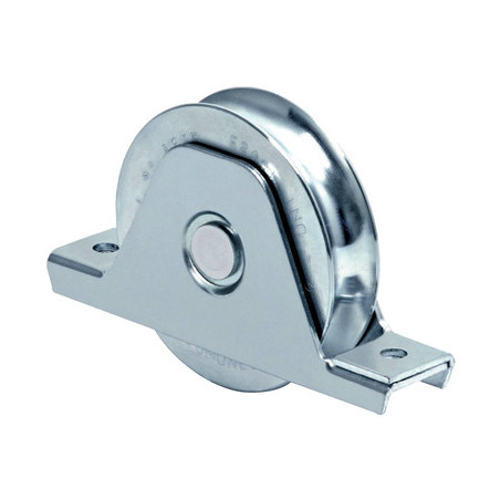 1151-5540-001 338 - Rueda de 10 cm / Capacidad Para Puertas de Hasta 380 kg / Canal Tipo "U"