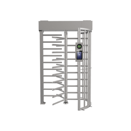 DS-K3H4410-120/PG-DM60 Torniquete SENCILLO (1 Carril) de Cuerpo Completo Bidireccional / Exterior