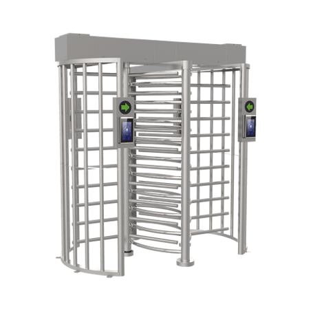 DS-K3H4420-120/PG-DM60 Torniquete DOBLE (2 Carriles) de Cuerpo Completo Bidireccional